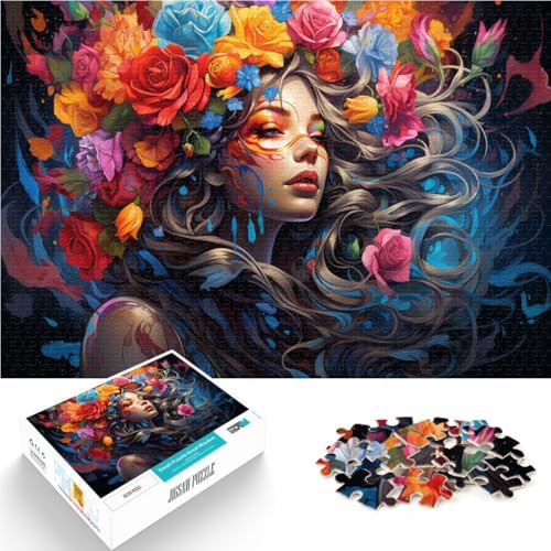 Puzzle Erwachsene, 1000 Teile, Kunst, Lernen, Lernspielzeug, Familienspiele, Geburtstagsgeschenk, Geschenke, Wandkunst, 26x38cm, geeignet Kinder und Jugendliche ab 14 Jahren von SYUNFEI