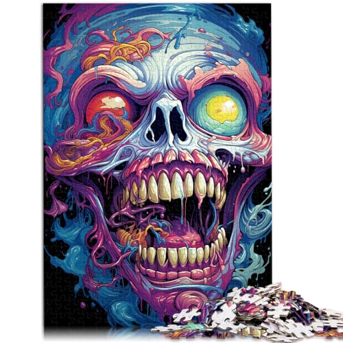 1000-teiliges Puzzle für Erwachsene, Farbmonster, Lernspiele für Zuhause, DIY-Spielzeug, perfekte Dekoration, 50 x 75 cm, geeignet für Jugendliche ab 14 Jahren von SYUNFEI