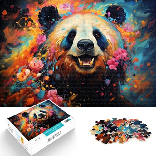 Puzzle für Erwachsene, 1000 Teile, Farbzeichnung eines Fantasy-Pandas, Lernspielzeug, Familienspiele, EIN Kunstwerk, 50 x 75 cm Puzzle für Erwachsene, 1000 Teile, Farbzeichnung eines Fantasy-Pandas, Lernspielzeug, Familienspiele, EIN Kunstwerk, 50 x 75 cm von SYUNFEI