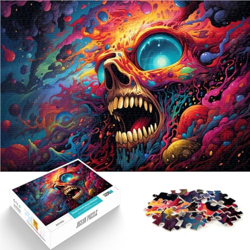 1000-teiliges Puzzle für Erwachsene, Monster-Lernspielzeug, ganze Familie, 26x38cm, für Teenager ab 14 Jahren 1000-teiliges Puzzle für Erwachsene, Monster-Lernspielzeug, ganze Familie, 26x38cm, für Teenager ab 14 Jahren von SYUNFEI