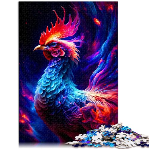 Puzzle für Erwachsene, 1000 Teile, Hahn-Spielzeug, Denkspiel, jedes Teil ist einzigartig – anspruchsvolles Familienspiel, 50 x 75 cm, für 14-Jährige Puzzle für Erwachsene, 1000 Teile, Hahn-Spielzeug, Denkspiel, jedes Teil ist einzigartig – anspruchsvolles Familienspiel, 50 x 75 cm, für 14-Jährige von SYUNFEI