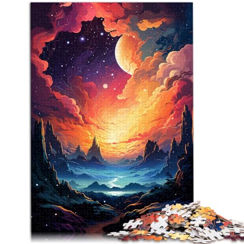 Puzzle für Erwachsene 1000 Teile Sky Toys Lernspiele Stressabbauendes Lernspiel für Geburtstag, Weihnachten 19,7 Zoll x 29,5 Zoll von SYUNFEI