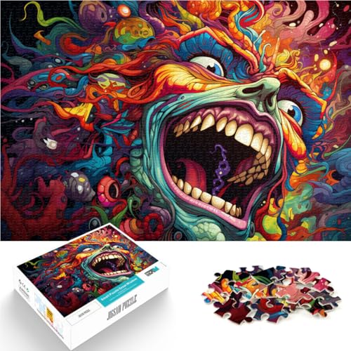 Puzzle für Erwachsene, 1000 Teile, Kunstspielzeug, Denkspiel, Spaß bei Aktivitäten zu Hause, Geburtstagsgeschenk, Reisegeschenk, 10,27 x 14,96 Zoll, für Teenager ab 14 Jahren von SYUNFEI