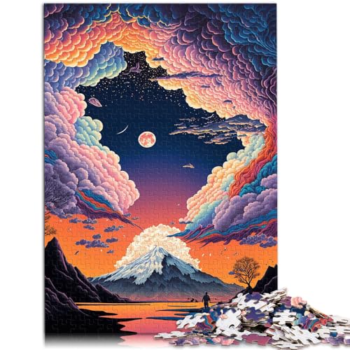 Puzzle für Erwachsene, 2000 Teile, Landschaft, Berg, Lernspielzeug, Familienspiele, einzigartige Heimdekoration und Geschenke, 27,56 x 39,37 Zoll Puzzle für Erwachsene, 2000 Teile, Landschaft, Berg, Lernspielzeug, Familienspiele, einzigartige Heimdekoration und Geschenke, 27,56 x 39,37 Zoll von SYUNFEI