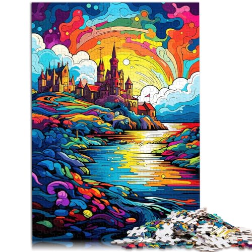 Puzzle für Erwachsene mit 2000 Teilen, Landschaftsspielzeug, Denkspiel, ganze Familie, 70 x 100 cm, für Teenager ab 14 Jahren von SYUNFEI