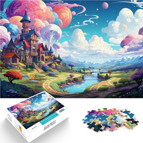 Puzzle für Erwachsene, 1000 Teile, Wolkendorf, Denkspiel, anspruchsvoll, Aber unterhaltsam und humorvoll,38x52cm Puzzle für Erwachsene, 1000 Teile, Wolkendorf, Denkspiel, anspruchsvoll, Aber unterhaltsam und humorvoll,38x52cm von SYUNFEI