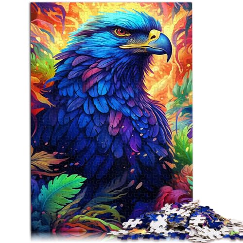 Puzzle für Erwachsene, 1000 Teile, bunter Adler, Denkspiel, Wanddekoration, einzigartige Geburtstags, 38x52cm Puzzle für Erwachsene, 1000 Teile, bunter Adler, Denkspiel, Wanddekoration, einzigartige Geburtstags, 38x52cm von SYUNFEI
