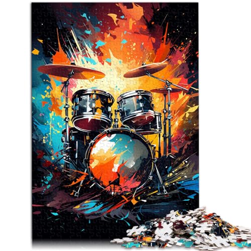 Puzzles Erwachsene, 2000-teiliges Schlagzeug-Set, lustiges Familienpuzzle, hilft dem Gehirn, süchtig machendes Spielzeug zu trainieren und Geduld zu fördern, 27,56 Zoll x 39,37 Zoll von SYUNFEI