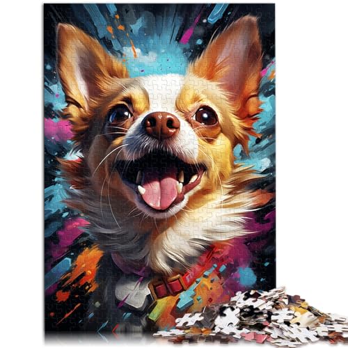 1000-teiliges Puzzle für Erwachsene mit Chihuahua-Hund, Lernspiele für zu Hause, DIY-Spielzeug, tolle Geschenke und Spielzeuge, 50 x 75 cm, 1000-teiliges Puzzle für Erwachsene mit Chihuahua-Hund, Lernspiele für zu Hause, DIY-Spielzeug, tolle Geschenke und Spielzeuge, 50 x 75 cm, von SYUNFEI