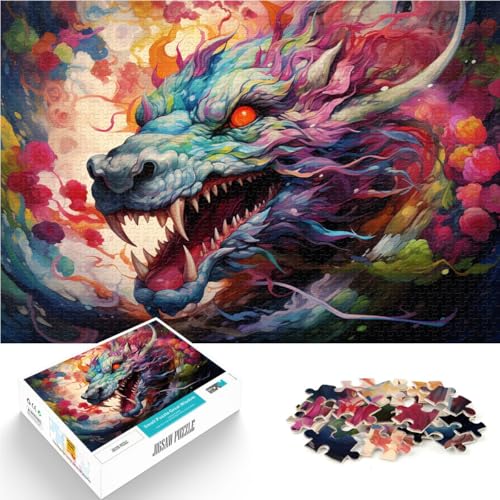 Puzzle für Erwachsene, 2000 Teile, Drachenuniversum, Lernspiele für Zuhause, DIY-Spielzeug, tolle Geschenke und Spielzeuge, 27,56 x 39,37 Zoll, von SYUNFEI