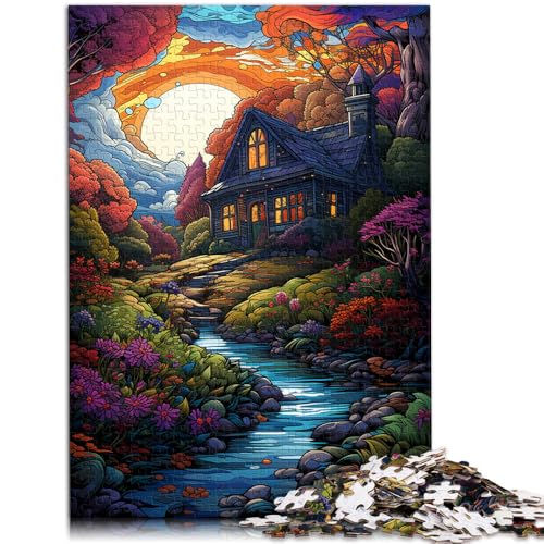 Puzzle für Erwachsene, 2000 Teile, Dschungelhütte, Spielzeug, Denkspiel, ganze Familie, 70 x 100 cm, für Teenager ab 14 Jahren Puzzle für Erwachsene, 2000 Teile, Dschungelhütte, Spielzeug, Denkspiel, ganze Familie, 70 x 100 cm, für Teenager ab 14 Jahren von SYUNFEI