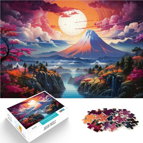 Puzzle für Erwachsene, 2000 Teile, Fantasie-Landschaft mit japanischer Landschaft, Spielzeug, Denkspiel, geeignet für Paare, 70 x 100 cm, für Teenager ab 14 Jahren Puzzle für Erwachsene, 2000 Teile, Fantasie-Landschaft mit japanischer Landschaft, Spielzeug, Denkspiel, geeignet für Paare, 70 x 100 cm, für Teenager ab 14 Jahren von SYUNFEI