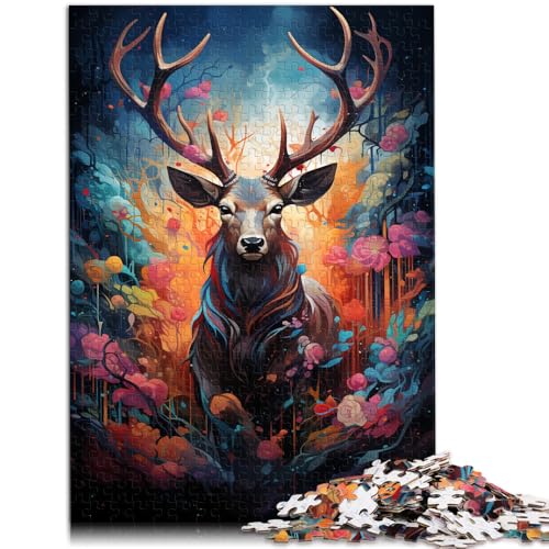 Puzzle für Erwachsene, 2000 Teile, Hirschtier-Spielzeug, Denkspiel, ganze Familie, 70 x 100 cm, für Teenager ab 14 Jahren Puzzle für Erwachsene, 2000 Teile, Hirschtier-Spielzeug, Denkspiel, ganze Familie, 70 x 100 cm, für Teenager ab 14 Jahren von SYUNFEI