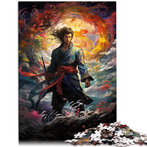 Puzzle für Erwachsene, 1000 Teile, Kriegerspielzeug, Denkspiel, Familienspiel, Stressabbau, schwieriges Herausforderungspuzzle, 19,7 x 29,5 Zoll Puzzle für Erwachsene, 1000 Teile, Kriegerspielzeug, Denkspiel, Familienspiel, Stressabbau, schwieriges Herausforderungspuzzle, 19,7 x 29,5 Zoll von SYUNFEI