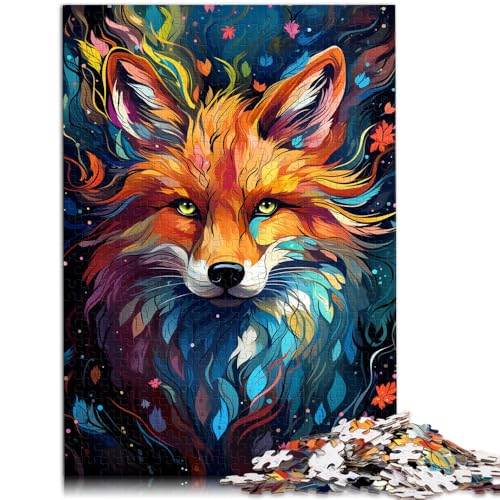 Puzzle für Erwachsene, 1000 Teile, Malen, Farbfuchs, Spielzeug, Denkspiel, einzigartige Geburtstags, 50 x 75 cm, für Teenager ab 14 Jahren Puzzle für Erwachsene, 1000 Teile, Malen, Farbfuchs, Spielzeug, Denkspiel, einzigartige Geburtstags, 50 x 75 cm, für Teenager ab 14 Jahren von SYUNFEI