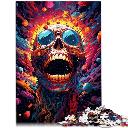 1000-teiliges Puzzle für Erwachsene, Totenkopf-Spielzeug, Denkspiel, Spaß bei Aktivitäten zu Hause, Geburtstagsgeschenk, Reisegeschenk, 10,27 x 14,96 Zoll 1000-teiliges Puzzle für Erwachsene, Totenkopf-Spielzeug, Denkspiel, Spaß bei Aktivitäten zu Hause, Geburtstagsgeschenk, Reisegeschenk, 10,27 x 14,96 Zoll von SYUNFEI