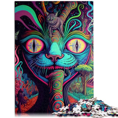 Puzzle für Erwachsene, 2000 Teile, psychedelisches Spielzeug, Denkspiel, ganze Familie, 70 x 100 cm, für 14-Jährige von SYUNFEI