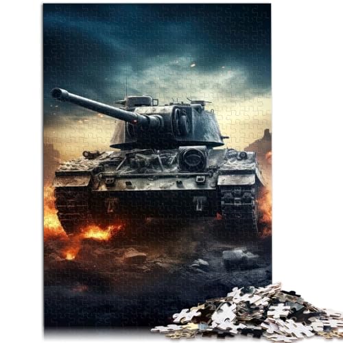 Puzzle für Erwachsene, 2000 Teile, Tiger-Panzer, anspruchsvolles Spiel, tolles Geschenk für die ganze Familie, 60 x 90 cm, für 14-Jährige Puzzle für Erwachsene, 2000 Teile, Tiger-Panzer, anspruchsvolles Spiel, tolles Geschenk für die ganze Familie, 60 x 90 cm, für 14-Jährige von SYUNFEI