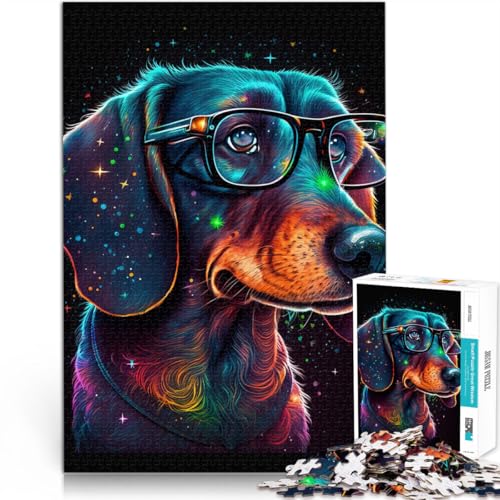 Puzzle für Erwachsene, 1000 Teile, Cosmic Chihuahua-Brille, Lernspielzeug, Familienspiele, tolles Geschenk, 26x38cm, für Jugendliche ab 14 Jahren Puzzle für Erwachsene, 1000 Teile, Cosmic Chihuahua-Brille, Lernspielzeug, Familienspiele, tolles Geschenk, 26x38cm, für Jugendliche ab 14 Jahren von SYUNFEI