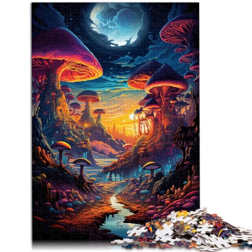 Puzzle für Erwachsene, 1000 Teile, Traumland-Puzzle, ganze Familie,38x52cm, für Teenager ab 14 Jahren von SYUNFEI