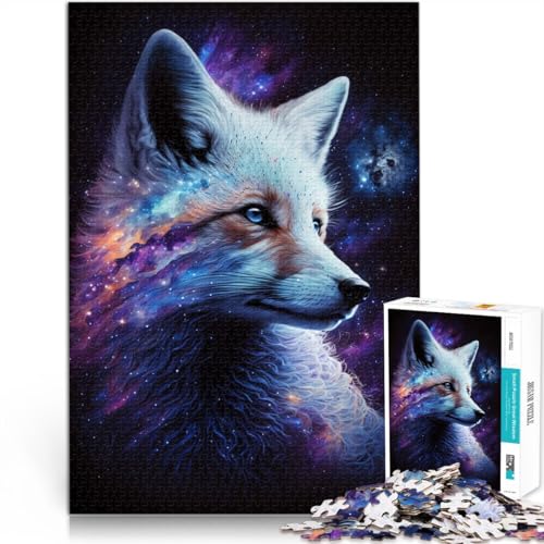 1000-teiliges Puzzle für Erwachsene, White Fox Galaxy Puzzle – anspruchsvolles Spiel, tolles Geschenk für Spiele, 19,7 x 29,5 Zoll, für Teenager ab 14 Jahren 1000-teiliges Puzzle für Erwachsene, White Fox Galaxy Puzzle – anspruchsvolles Spiel, tolles Geschenk für Spiele, 19,7 x 29,5 Zoll, für Teenager ab 14 Jahren von SYUNFEI