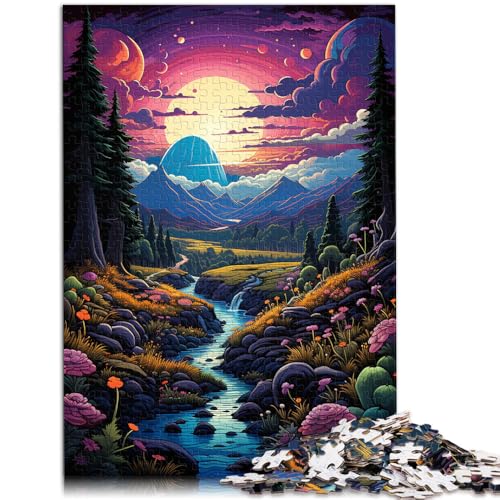 Puzzle für Erwachsene, 1000 Teile, Mysteriöses Tal, Puzzle – Herausforderndes Spiel, Weihnachts- und Geburtstagsgeschenk, 14,96 x 20,47 Zoll Puzzle für Erwachsene, 1000 Teile, Mysteriöses Tal, Puzzle – Herausforderndes Spiel, Weihnachts- und Geburtstagsgeschenk, 14,96 x 20,47 Zoll von SYUNFEI