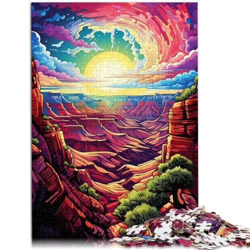 Puzzle für Erwachsene, 1000 Teile, National Grand Canyon, Lernspiele für Zuhause, DIY-Spielzeug, stärkt die Liebe zwischen Paaren,38x52cm Puzzle für Erwachsene, 1000 Teile, National Grand Canyon, Lernspiele für Zuhause, DIY-Spielzeug, stärkt die Liebe zwischen Paaren,38x52cm von SYUNFEI