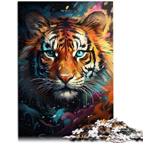 2000-teiliges Puzzle Erwachsene, süßer Tiger, Spielzeug, Denkspiel, Herausforderung die Gehirnintelligenz, süchtig machendes Spielzeug, 70 x 100 cm, Teenager ab 14 Jahren von SYUNFEI
