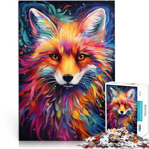 Puzzle für Erwachsene mit 1000 Teilen, Cosmic Fox, Spielzeug, Denkspiel, anspruchsvoll, Aber unterhaltsam und humorvoll, 26x38cm, für 14-Jährige Puzzle für Erwachsene mit 1000 Teilen, Cosmic Fox, Spielzeug, Denkspiel, anspruchsvoll, Aber unterhaltsam und humorvoll, 26x38cm, für 14-Jährige von SYUNFEI
