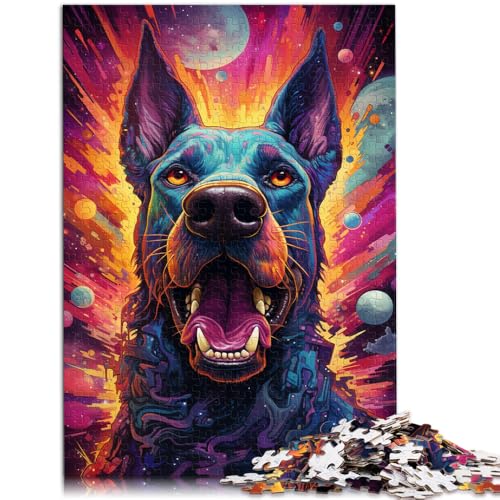 Puzzle für Erwachsene, 2000 Teile, Illustrationen des zukünftigen Dobermanns, Spielzeug, Denkspiel, Geschenk zum Geburtstag, 27,56 x 39,37 Zoll, für Jugendliche ab 14 Jahren von SYUNFEI