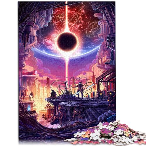Puzzle für Erwachsene, 1000 Teile, Future Souls, Spielzeug, Denkspiel, Wanddekoration, einzigartige Geburtstags, 10,27 x 14,96 Zoll Puzzle für Erwachsene, 1000 Teile, Future Souls, Spielzeug, Denkspiel, Wanddekoration, einzigartige Geburtstags, 10,27 x 14,96 Zoll von SYUNFEI