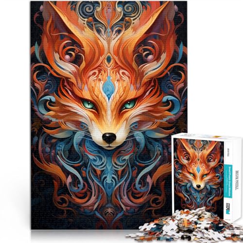 Puzzle für Erwachsene, 2000 Teile, Füchse, Lernspielzeug, Familienspiele, 27,56 x 39,37 Zoll, für Teenager ab 14 Jahren von SYUNFEI