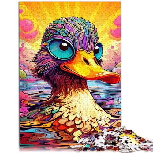 Puzzle für Erwachsene, 2000 Teile, farbenfrohes Enten-Puzzle – anspruchsvolles Spiel, stärkt die Liebe zwischen Paaren, 70 x 100 cm von SYUNFEI