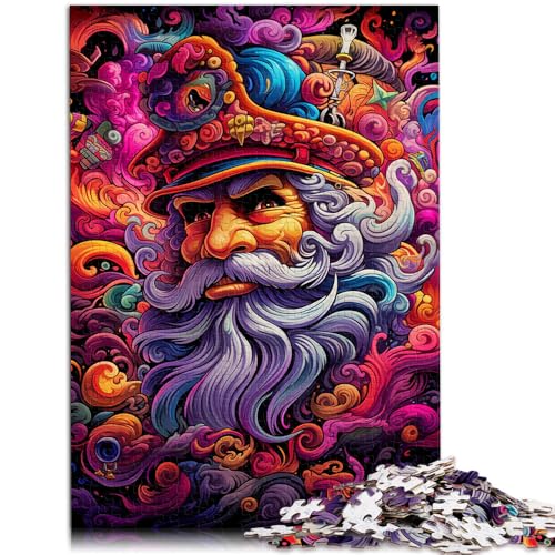 Puzzle für Erwachsene, 1000 Teile, Kunst, Piratenkapitän, Heimdekoration, Puzzle-Spielzeug, perfekte Dekoration, 50 x 75 cm, geeignet für Jugendliche ab 14 Jahren von SYUNFEI