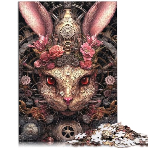 Puzzle für Erwachsene, 2000 Teile, biomechanisches Kaninchenspielzeug, Denkspiel, Weihnachtswunschliste mit Weihnachtsmann, 70 x 100 cm, für 14-Jährige von SYUNFEI