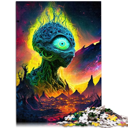 Puzzle für Erwachsene, 1000 Teile, Kreaturenspielzeug, Denkspiel, ganze Familie, 26x38cm, für Teenager ab 14 Jahren von SYUNFEI