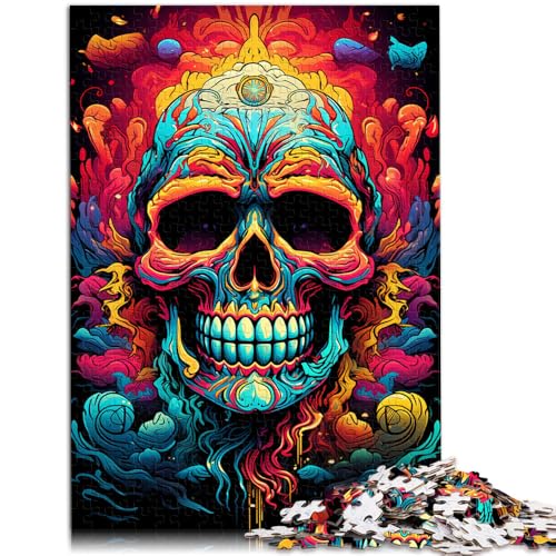 Puzzle Erwachsene, 1000 Teile, Totenkopf-Spielzeug, Denkspiel. Helfen Sie dem Gehirn, süchtig machendes Spielzeug zu trainieren und Geduld zu entwickeln. 14,96 Zoll x 20,47 Zoll von SYUNFEI