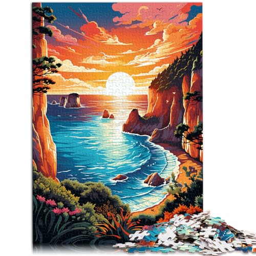 Puzzle für Erwachsene, 2000 Teile, Navagio, Griechenland, Spielzeug, Denkspiel, Lernspiel für Geburtstag, Weihnachten, 70 x 100 cm, für 14-Jährige von SYUNFEI