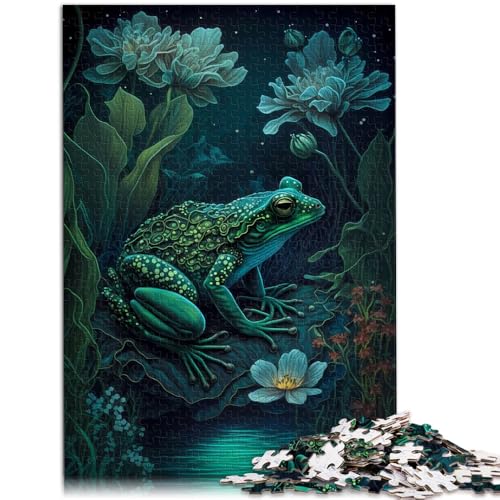 Puzzle für Erwachsene mit 2000 Teilen, Frosch, mythisches Land, Denkspiel, Lernspiel für Geburtstag, Weihnachten, 70 x 100 cm, für 14-Jährige von SYUNFEI