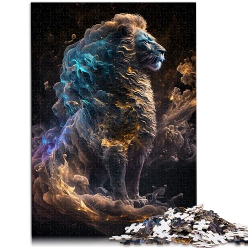 Puzzles für Erwachsene Puzzle Infinite Pride of The Lion Puzzle 1000 Teile 14,96 Zoll x 20,47 Zoll Papppuzzles Dekomprimierendes intellektuelles Lernspielzeug von SYUNFEI