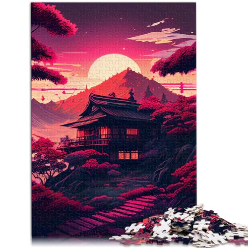 Puzzle für Erwachsene, 1000 Teile, schöne Landschaft, Mustermontage, Herausforderung für die Gehirnintelligenz, süchtig machendes Spielzeug, 50 x 75 cm, von SYUNFEI
