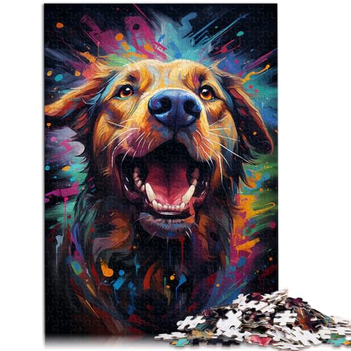 Puzzle für Erwachsene, 1000 Teile, für Hunde, Spielzeug, Denkspiel, Herausforderung für die Gehirnintelligenz, süchtig machendes Spielzeug,38x52cm, für Teenager ab 14 Jahren Puzzle für Erwachsene, 1000 Teile, für Hunde, Spielzeug, Denkspiel, Herausforderung für die Gehirnintelligenz, süchtig machendes Spielzeug,38x52cm, für Teenager ab 14 Jahren von SYUNFEI