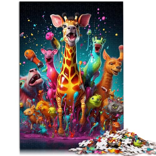 Puzzle für Erwachsene, 1000 Teile, afrikanische Tiere, Spielzeug, Denkspiel, Weihnachtswunschliste mit Weihnachtsmann, 26x38cm, für Jugendliche ab 14 Jahren Puzzle für Erwachsene, 1000 Teile, afrikanische Tiere, Spielzeug, Denkspiel, Weihnachtswunschliste mit Weihnachtsmann, 26x38cm, für Jugendliche ab 14 Jahren von SYUNFEI