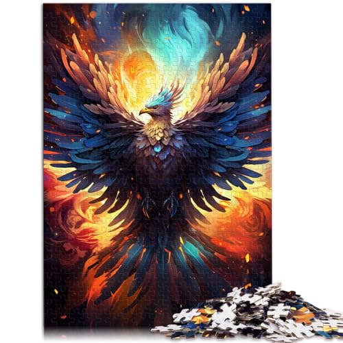 Puzzle für Erwachsene, 1000 Teile, feuerfarbener Phönix, Spielzeug, Denkspiel, Stressabbau, schwierige Herausforderung, 50 x 75 cm, für 14-Jährige Puzzle für Erwachsene, 1000 Teile, feuerfarbener Phönix, Spielzeug, Denkspiel, Stressabbau, schwierige Herausforderung, 50 x 75 cm, für 14-Jährige von SYUNFEI