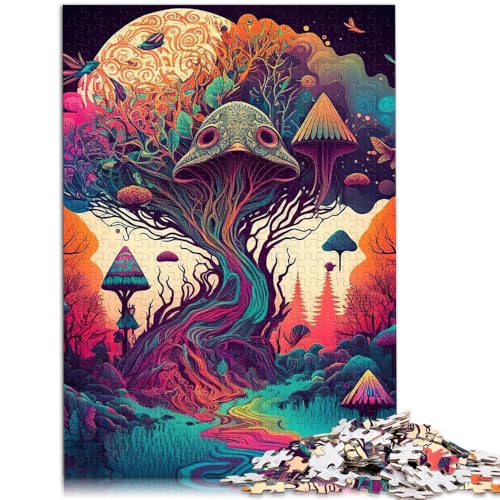 Puzzle für Erwachsene, 1000 Teile, Psychedelische Natur, Spielzeug, Denkspiel, Geburtstagsgeschenk, Geschenke, Wandkunst, 10,27 x 14,96 Zoll, Puzzle für Erwachsene, 1000 Teile, Psychedelische Natur, Spielzeug, Denkspiel, Geburtstagsgeschenk, Geschenke, Wandkunst, 10,27 x 14,96 Zoll, von SYUNFEI