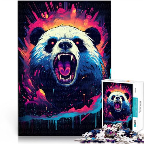 Puzzle für Erwachsene, 1000 Teile, Panda-Spielzeug, Denkspiel, jedes Teil ist einzigartig – anspruchsvolles Familienspiel, 50 x 75 cm, für 14-Jährige Puzzle für Erwachsene, 1000 Teile, Panda-Spielzeug, Denkspiel, jedes Teil ist einzigartig – anspruchsvolles Familienspiel, 50 x 75 cm, für 14-Jährige von SYUNFEI
