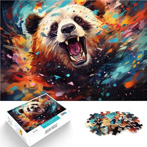 Puzzle für Erwachsene, 1000 Teile, Panda-Spielzeug, Denkspiel. Helfen Sie dem Gehirn, süchtig machende Spielzeuge zu trainieren und Geduld zu entwickeln. 19,7 Zoll x 29,5 Zoll Puzzle für Erwachsene, 1000 Teile, Panda-Spielzeug, Denkspiel. Helfen Sie dem Gehirn, süchtig machende Spielzeuge zu trainieren und Geduld zu entwickeln. 19,7 Zoll x 29,5 Zoll von SYUNFEI