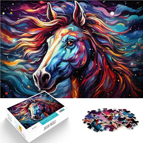 2000-teiliges Puzzle für Erwachsene, Pferd, Tier, Spielzeug, Denkspiel, Herausforderung für die Intelligenz des Gehirns, süchtig machendes Spielzeug, 70 x 100 cm, für 14-Jährige 2000-teiliges Puzzle für Erwachsene, Pferd, Tier, Spielzeug, Denkspiel, Herausforderung für die Intelligenz des Gehirns, süchtig machendes Spielzeug, 70 x 100 cm, für 14-Jährige von SYUNFEI