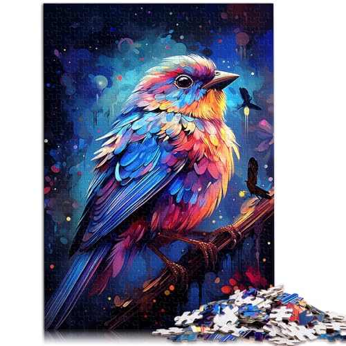 1000-teiliges Puzzle für Erwachsene, Spatz, Mustermontage. Hilft dem Gehirn, süchtig machendes Spielzeug zu trainieren und Geduld zu fördern. 14,96 Zoll x 20,47 Zoll von SYUNFEI
