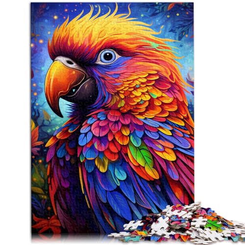 Puzzle für Erwachsene, 1000 Teile, Tiere, Vögel, Papageien, schwierig, das Puzzle ganze Familie, 14,96 x 20,47 Zoll von SYUNFEI